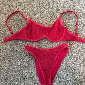 Abercrombie & Fitch Bright Pink Top